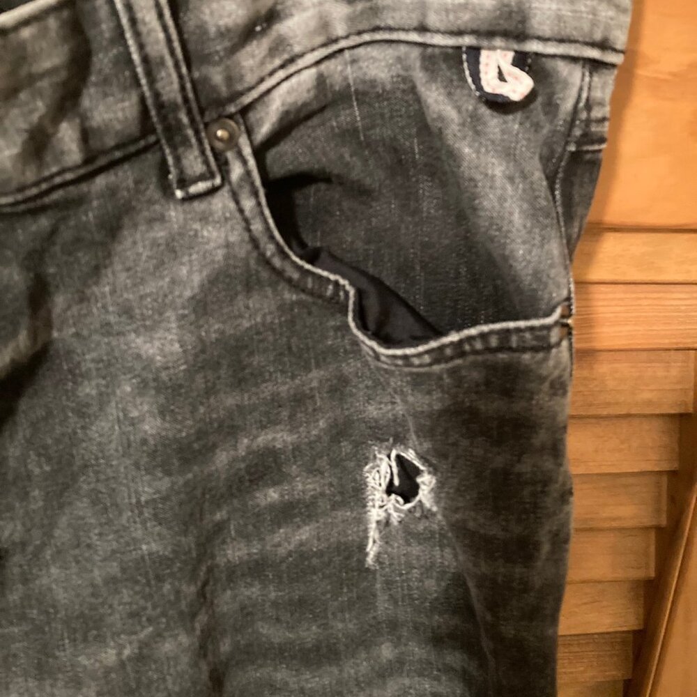 MENS AMERICAN RAG JEANS SIZE 33w x 32L Pre-Owned - Picture 6 of 7